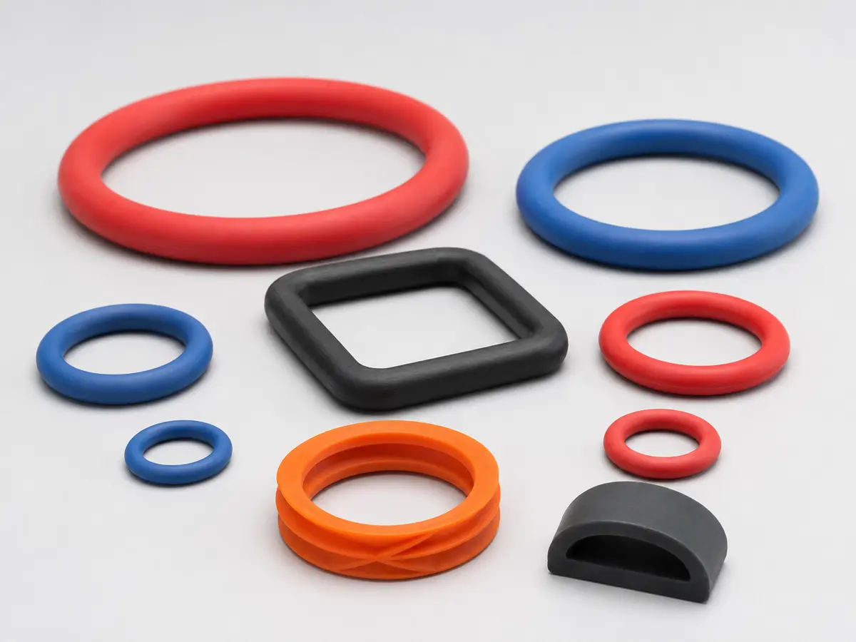 Custom Silicone O-Rings and Precision Seals