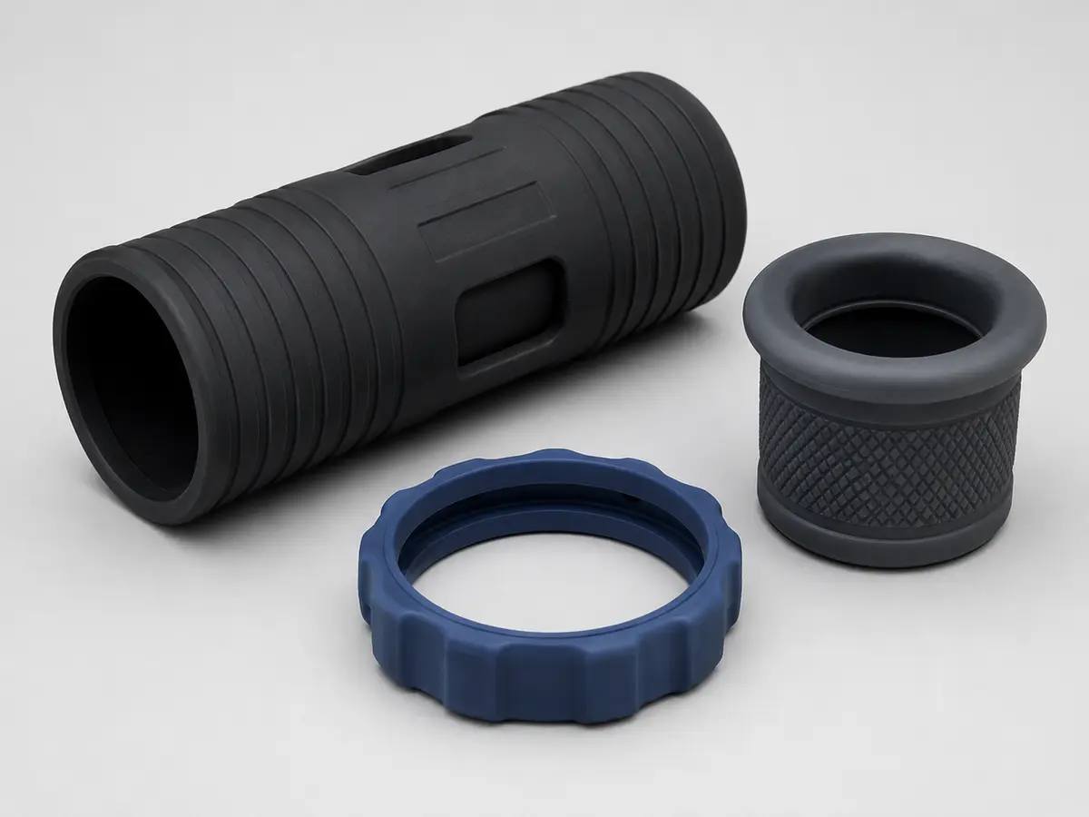 Custom Silicone Protective Sleeve for Optical Devices