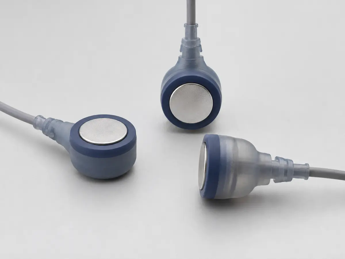 LSR-Encapsulated Ultrasonic Sensor Components