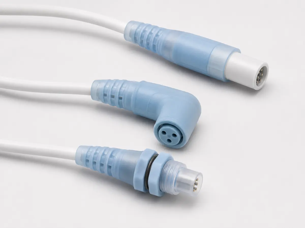 Medical Device LSR Overmolded Cable Assembly