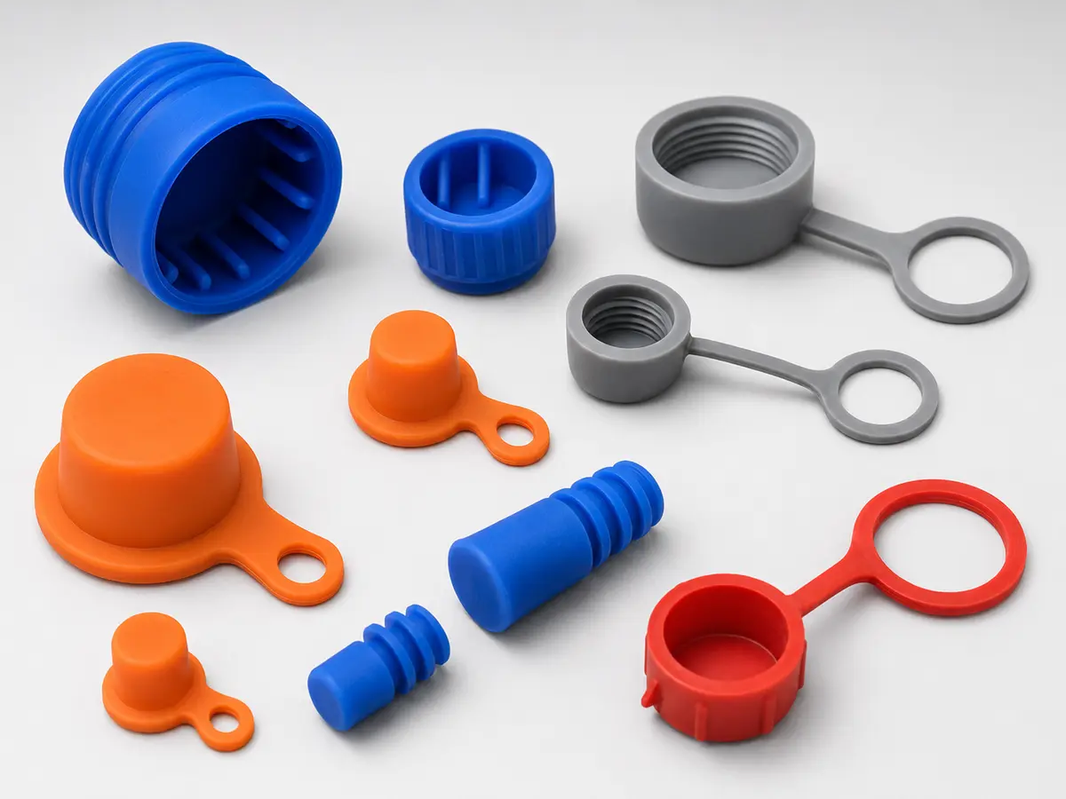 Silicone Sealing Caps, Plugs and Protective Covers