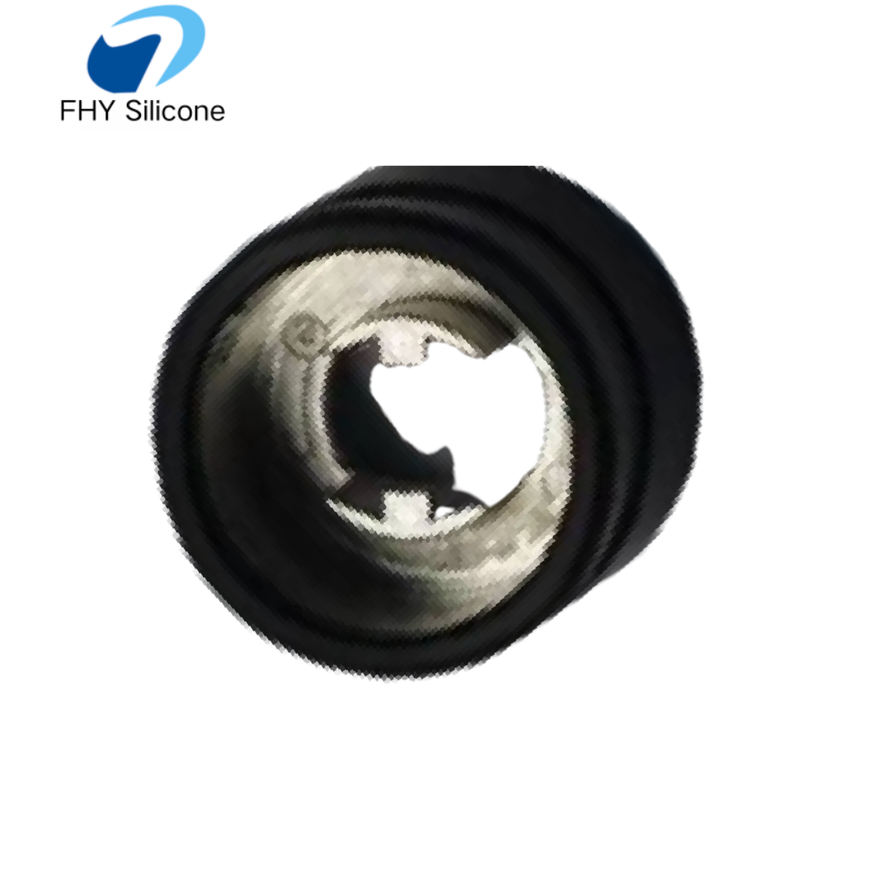 LSR Overmolded Steel Component for Sealing and Impact Protection