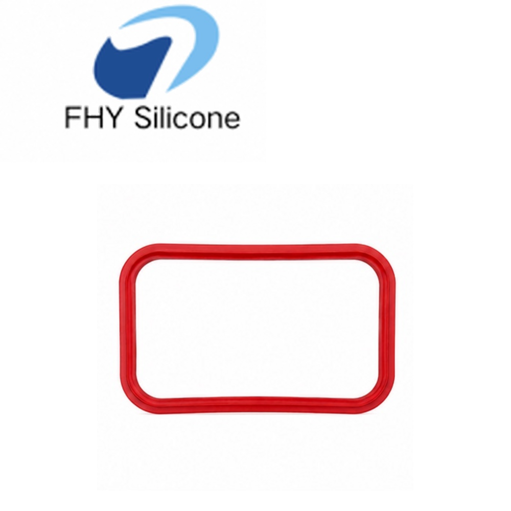 Obdélníkové silikonové těsnění pro průmyslová zařízení